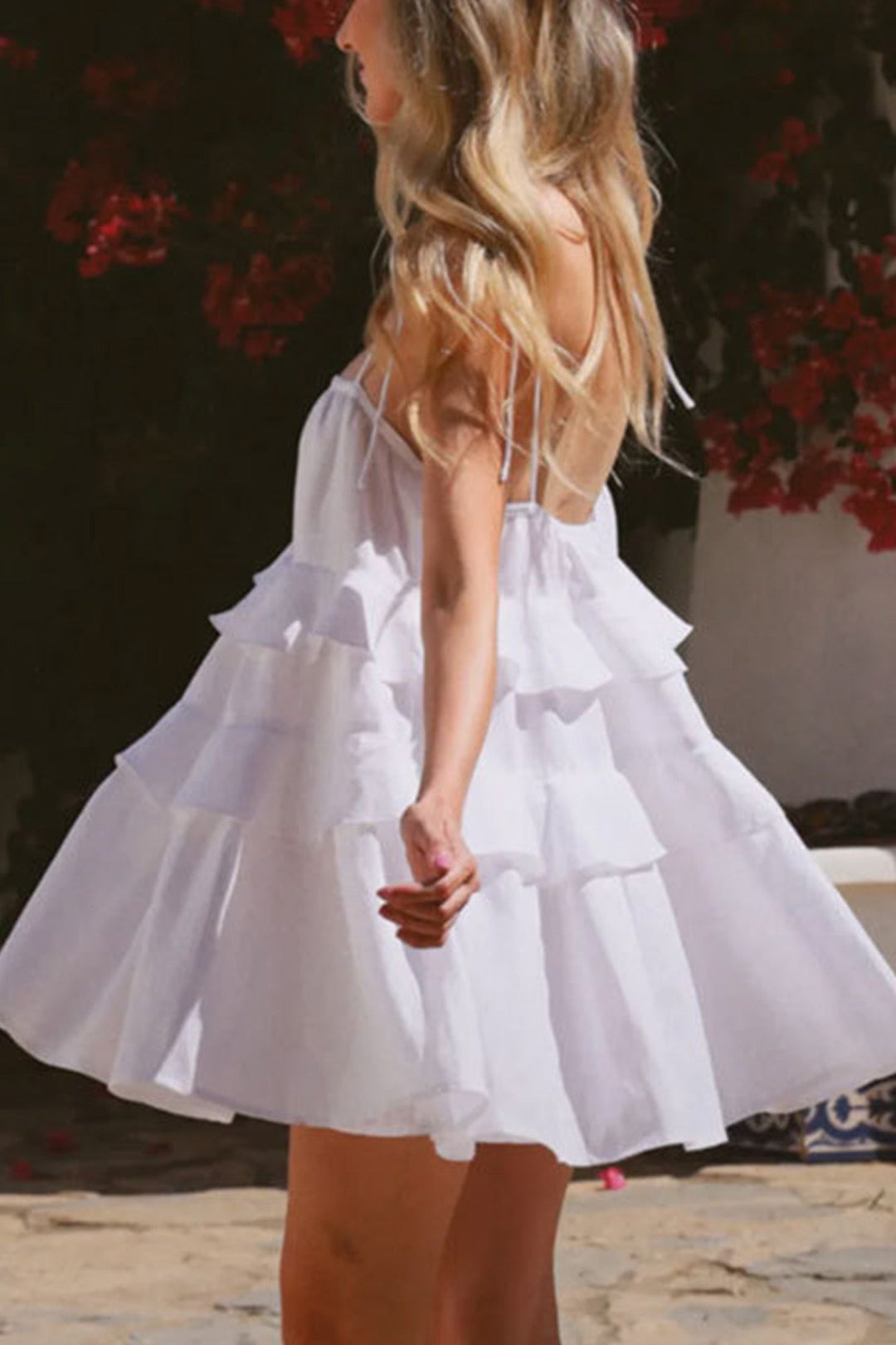 Heidi-Mode | Bindeband Lagen-Cami Babydoll Kleid
