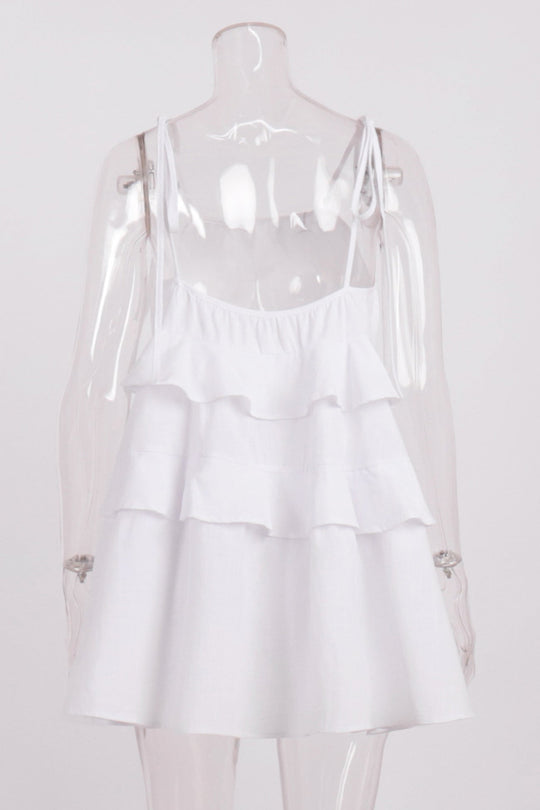 Heidi-Mode | Bindeband Lagen-Cami Babydoll Kleid