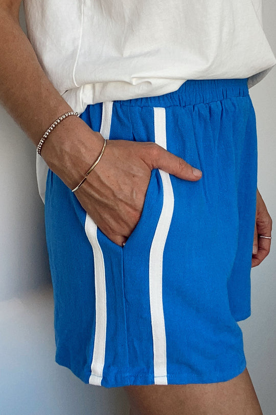 Heidi-Mode | Lockere Leinen Shorts für Damen