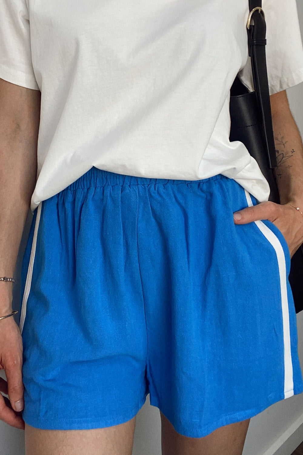 Heidi-Mode | Lockere Leinen Shorts für Damen