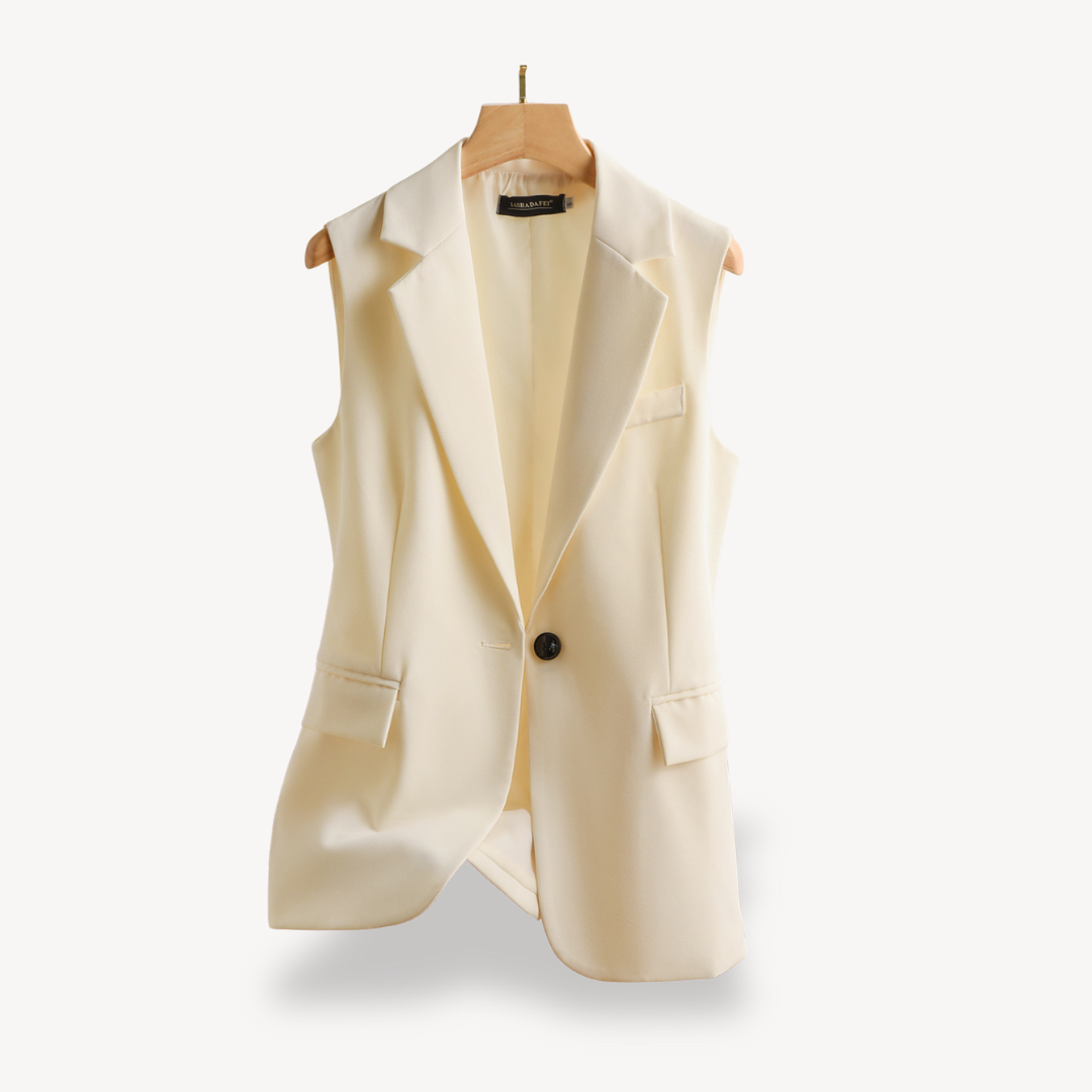 Heidi-Mode | Damen Ärmelloser Blazer