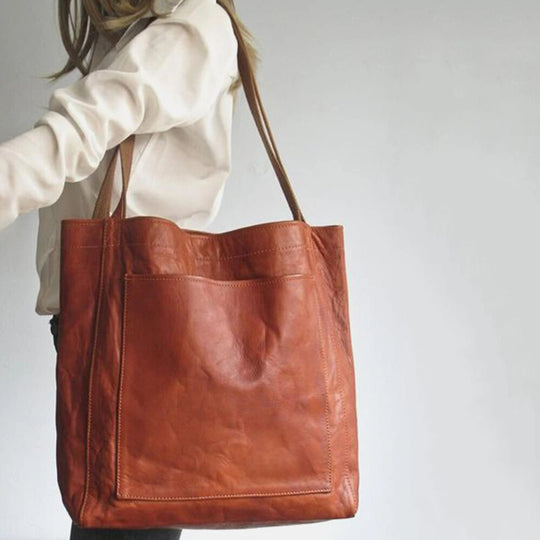 Heidi-Mode | Damen Lederschultertasche