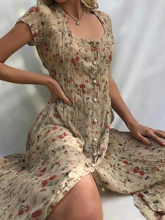 eine bunte Sommerkleid | Dolly