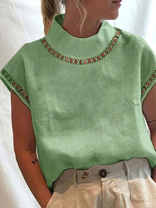 Heidi-Mode | Damen Lässige Vintage Bluse