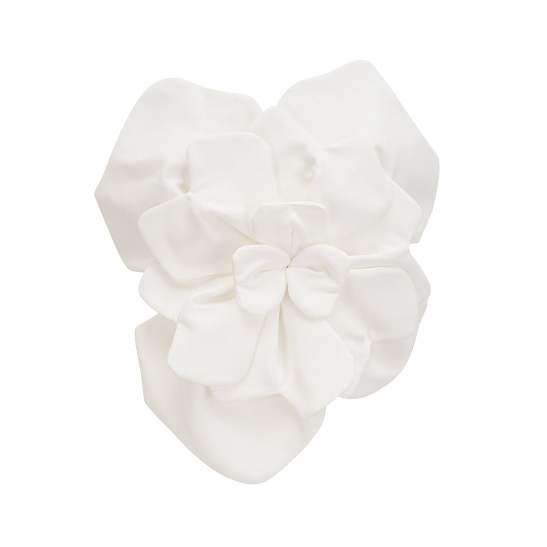 Heidi-Mode | Weiß Blumen Off Shoulder Top