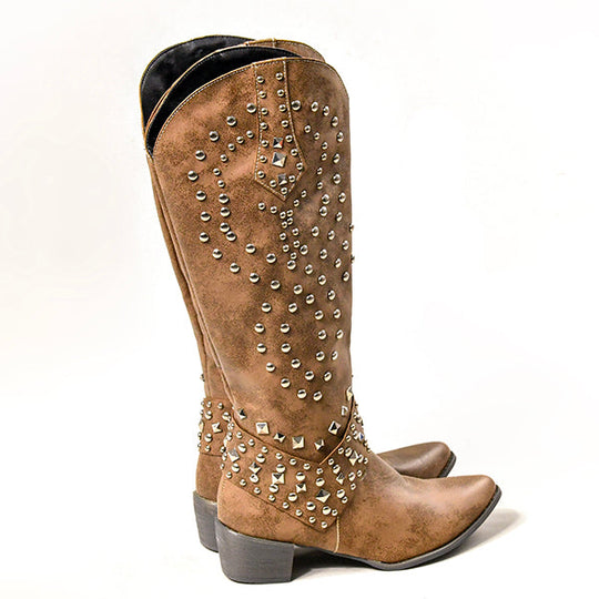 Heidi-Mode | Cowboystiefel mit Absätzen