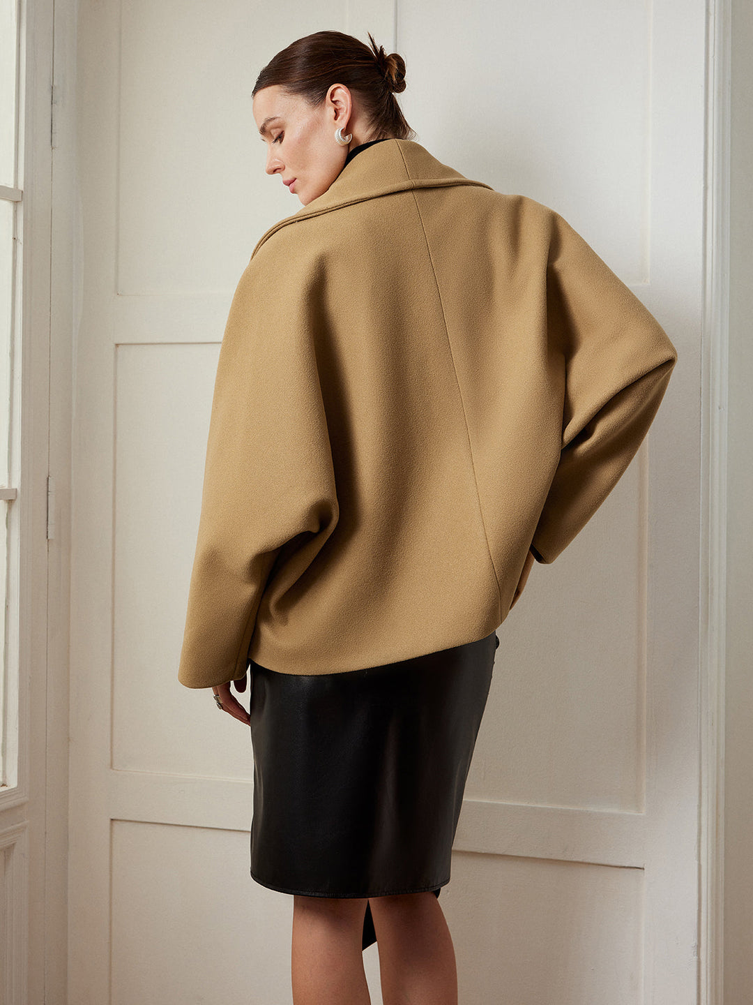 Heidi-Mode | Übergröße Herbstjacke mit Schalkragen