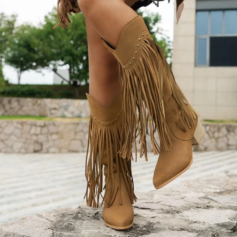 Heidi-Mode | Elegante Cowboy-Stiefel für Damen