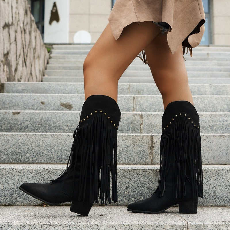 Heidi-Mode | Elegante Cowboy-Stiefel für Damen