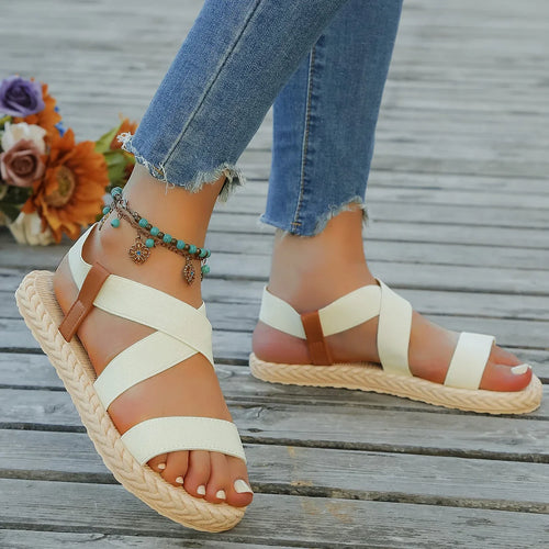 Gepolsterte Damensandalen