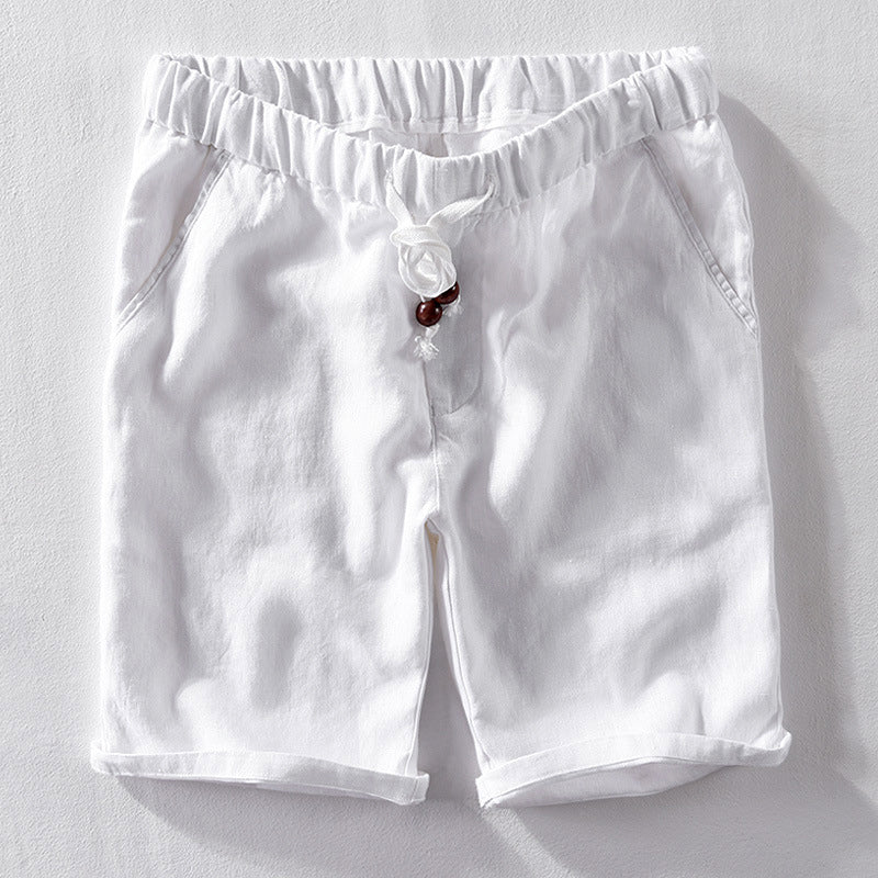 Shorts mit mittlerer Taille und Taschen