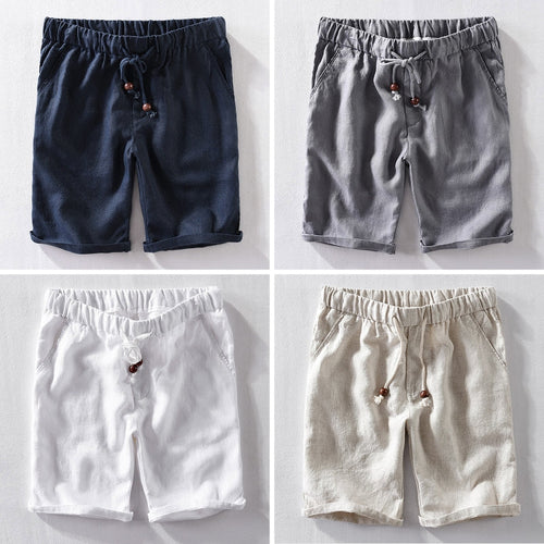 Shorts mit mittlerer Taille und Taschen