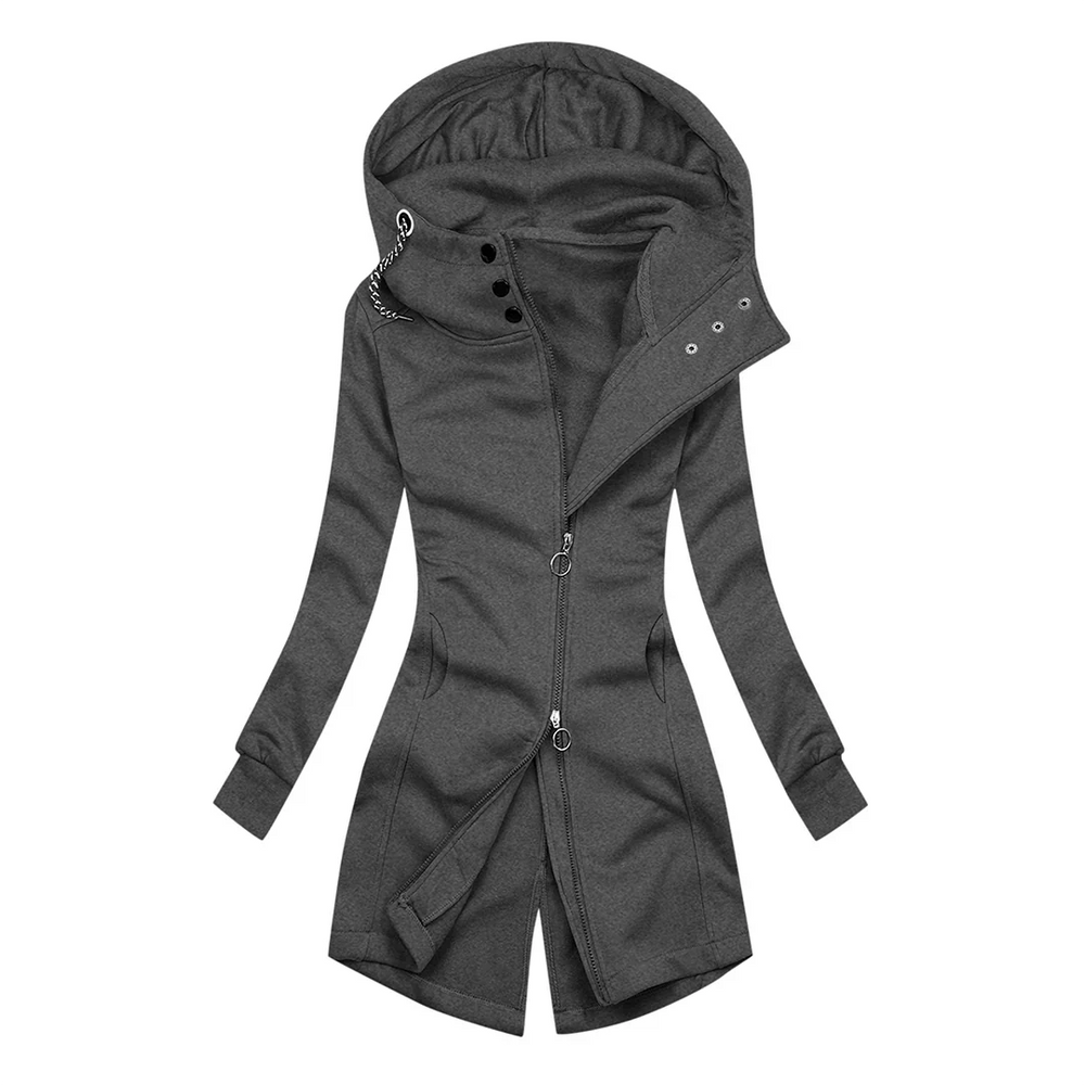 Heidi-Mode | Zip-Up Kapuzenjacke