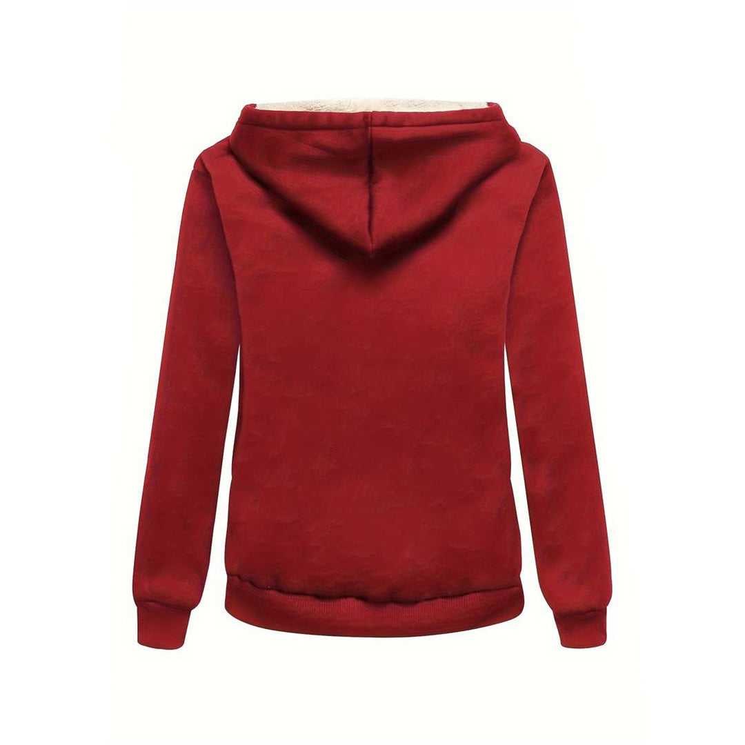 Elegantes Damen Sweatshirt mit Kordeln