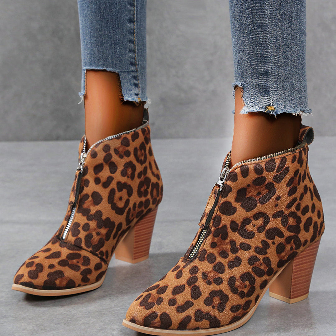 Heidi-Mode | Damenschuhe mit Keilabsatz und Stiefeletten