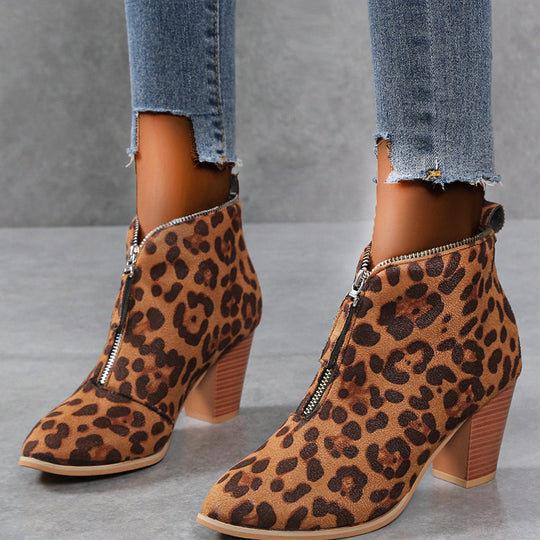 Heidi-Mode | Damenschuhe mit Keilabsatz und Stiefeletten