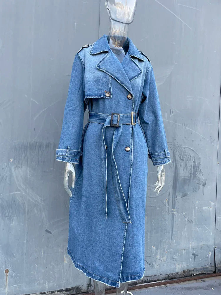 Denim Trenchcoats