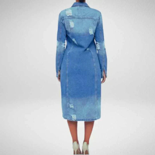 Heidi-Mode | Trenchcoat Stilvoller Longline-Trenchcoat für den Alltag