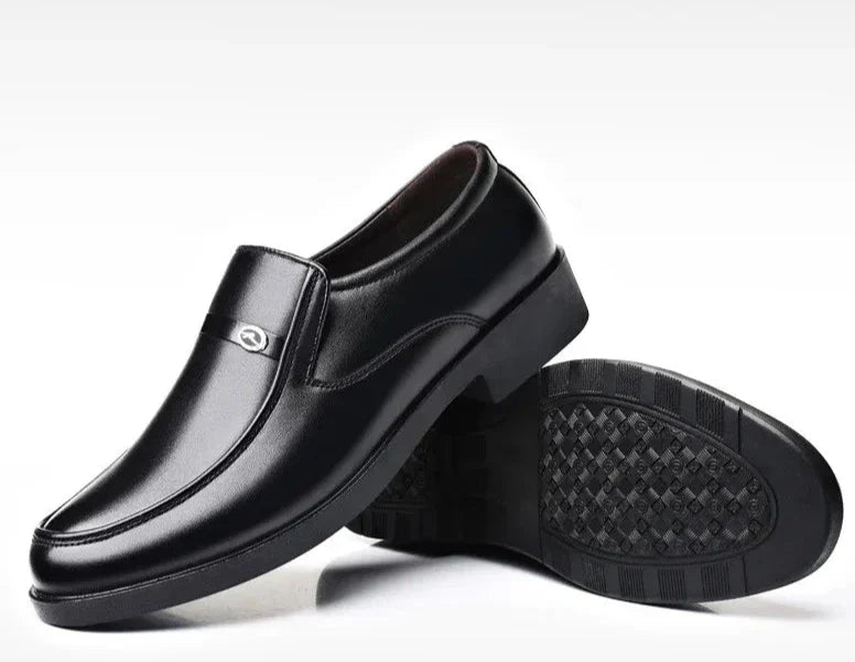 Heidi-Mode | Moderne Schwarze Oxford Herrenschuhe