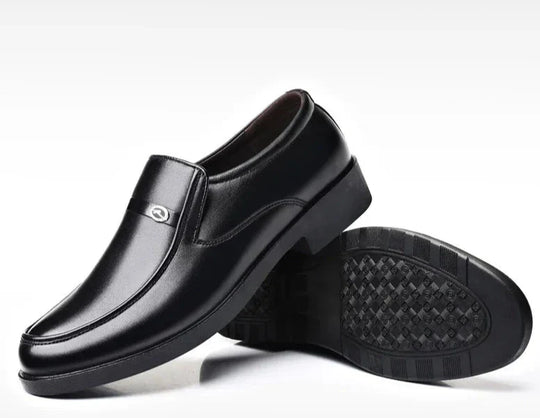 Heidi-Mode | Moderne Schwarze Oxford Herrenschuhe