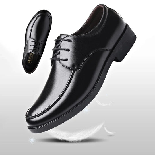 Heidi-Mode | Moderne Schwarze Oxford Herrenschuhe
