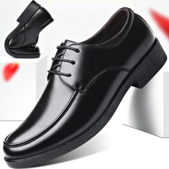 Heidi-Mode | Moderne Schwarze Oxford Herrenschuhe