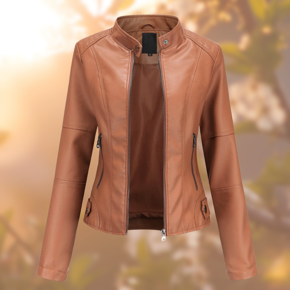 Stylische und einzigartige Lederjacke