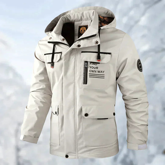 Wind- und wasserdichte Winterjacke für extreme Bedingungen