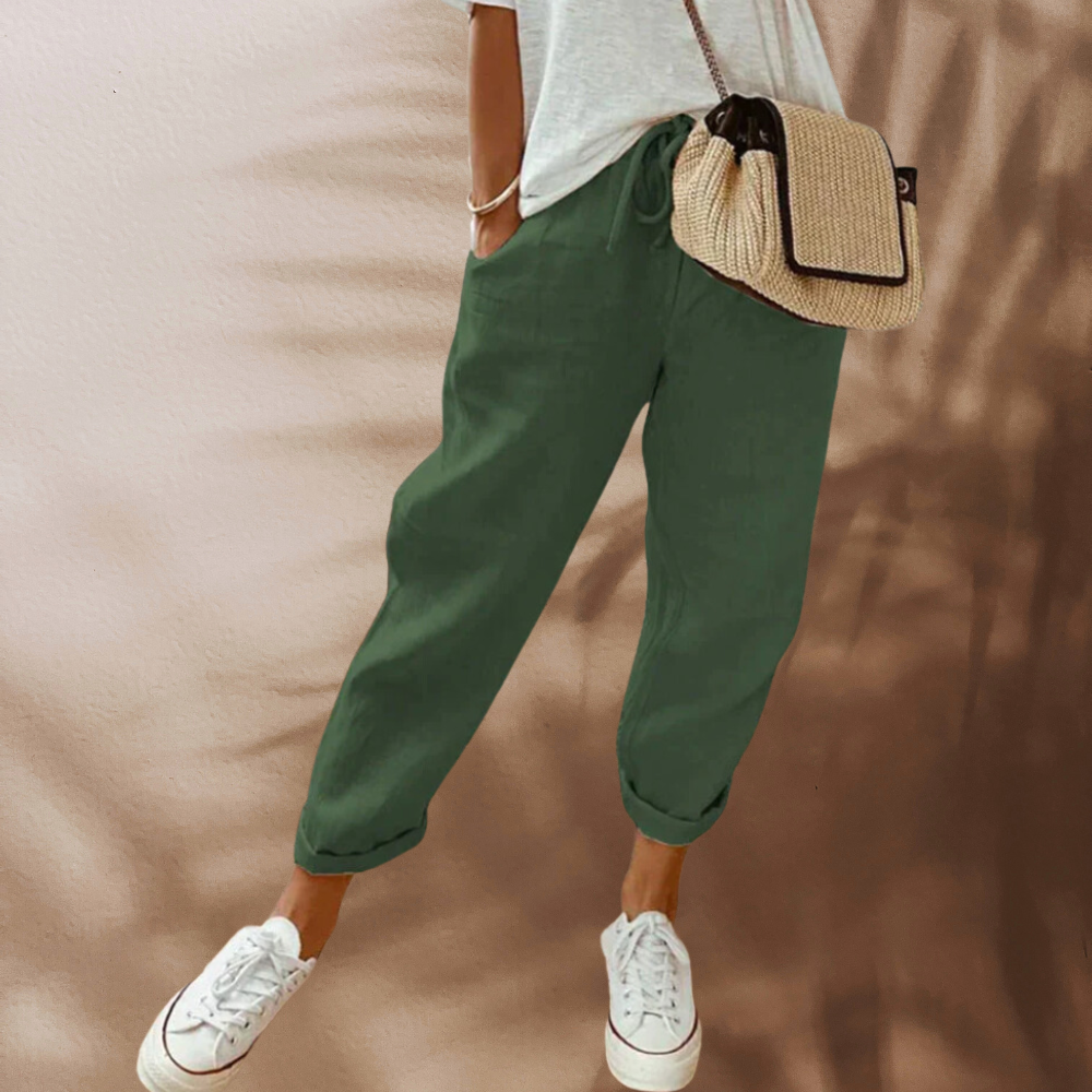 Heidi-Mode | Lässige und Stylische Leinen Hose