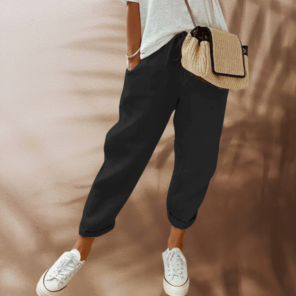 Heidi-Mode | Lässige und Stylische Leinen Hose