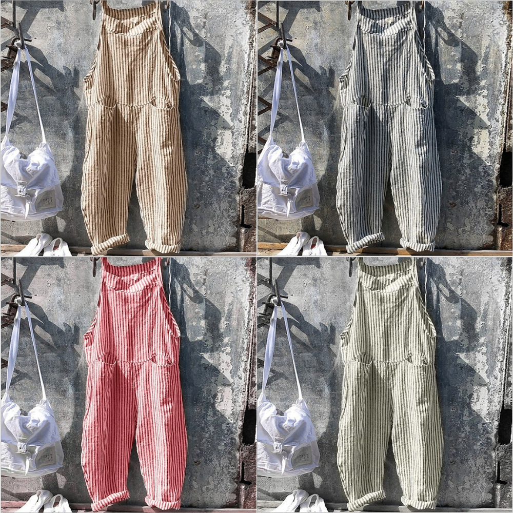 Heidi-Mode | Zeitloser Jumpsuit Retro Stil mit Schwankender Silhouette