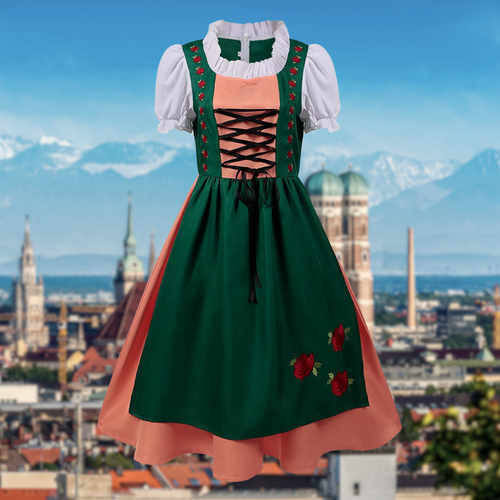 LISE - Einzigartige Tracht für Damen mit Schürze und Bluse