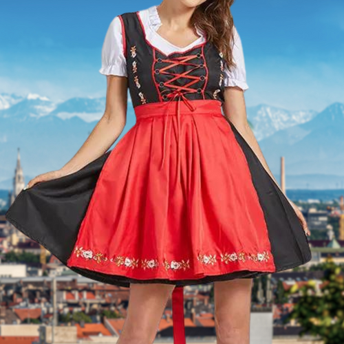 SIA - Einzigartige Tracht für Damen mit Schürze und Bluse