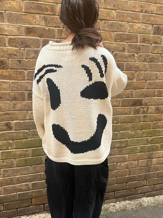 Heidi-Mode | Happy Sunday Wohlfühl Strickpullover für Frauen