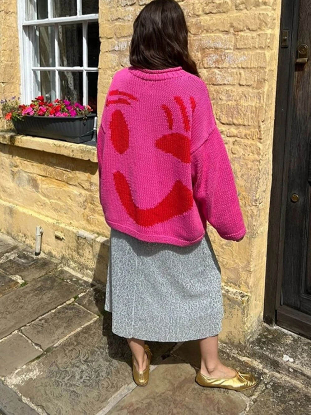 Heidi-Mode | Happy Sunday Wohlfühl Strickpullover für Frauen