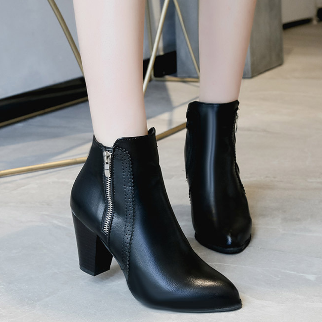 Heidi-Mode | Hochhackige Stiefel