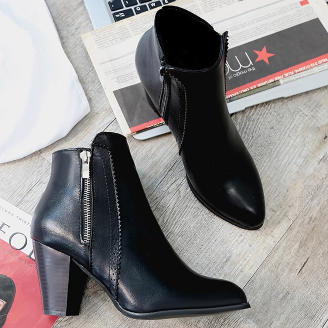 Heidi-Mode | Hochhackige Stiefel