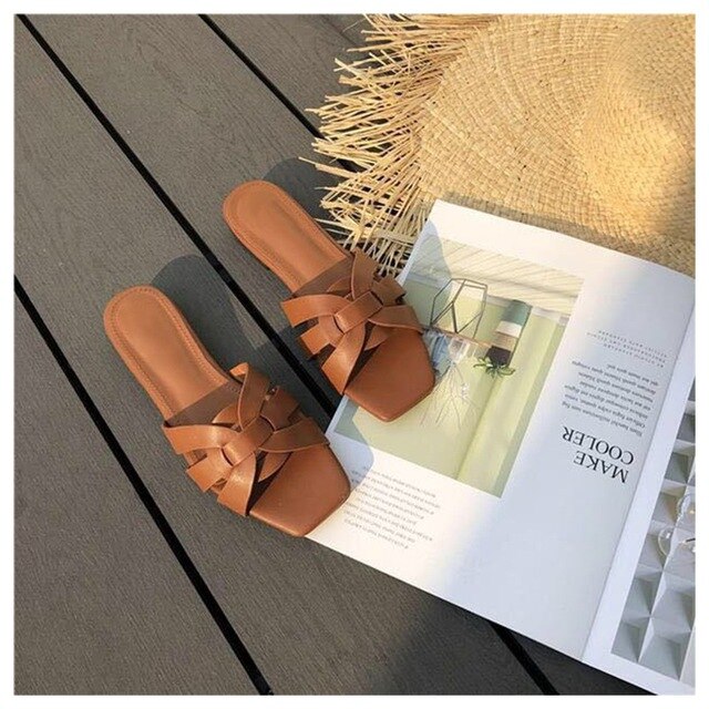 Heidi-Mode | Elegantes Damensandalen mit Niedrigem Absatz
