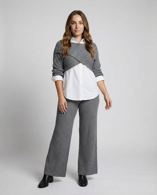 Bequemes Damen Dreiteiliges Set | Heidi-Mode