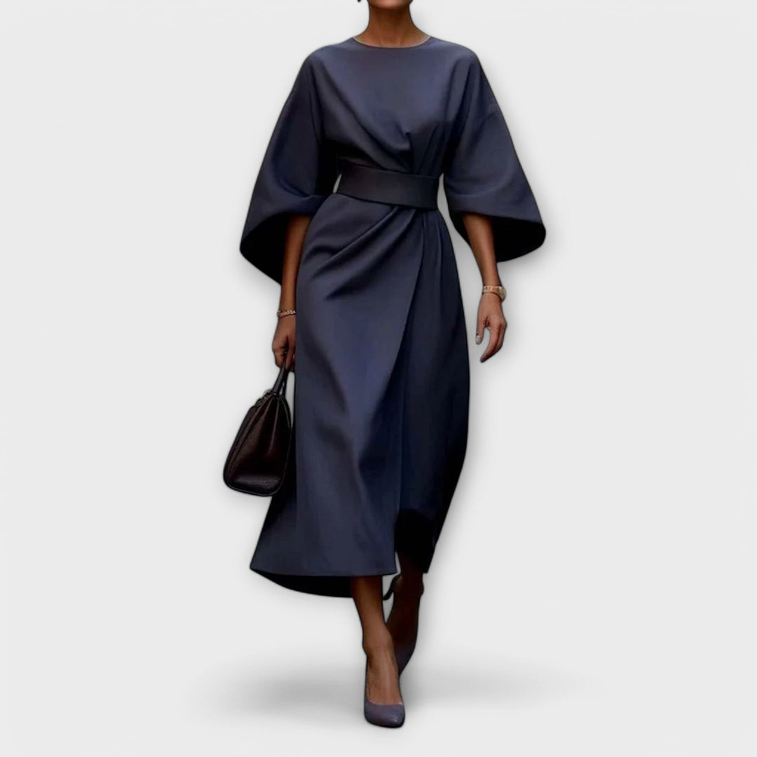 Heidi-Mode | Elegantes Damen Abendkleid Langarm