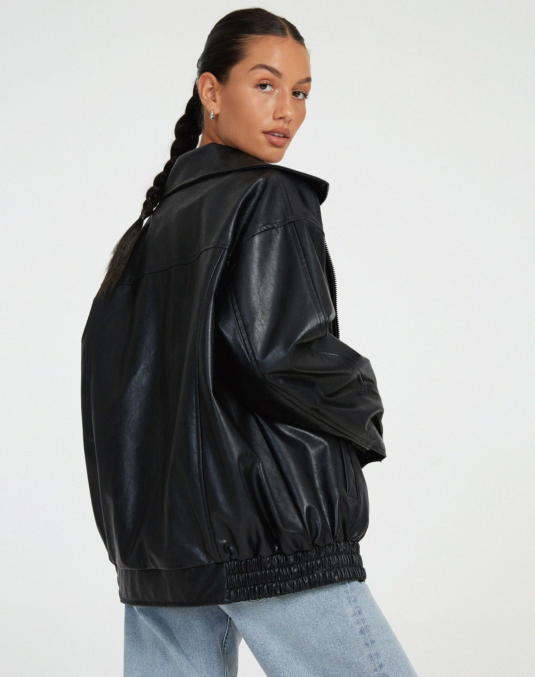 Heidi-Mode | Lockere Lederjacke