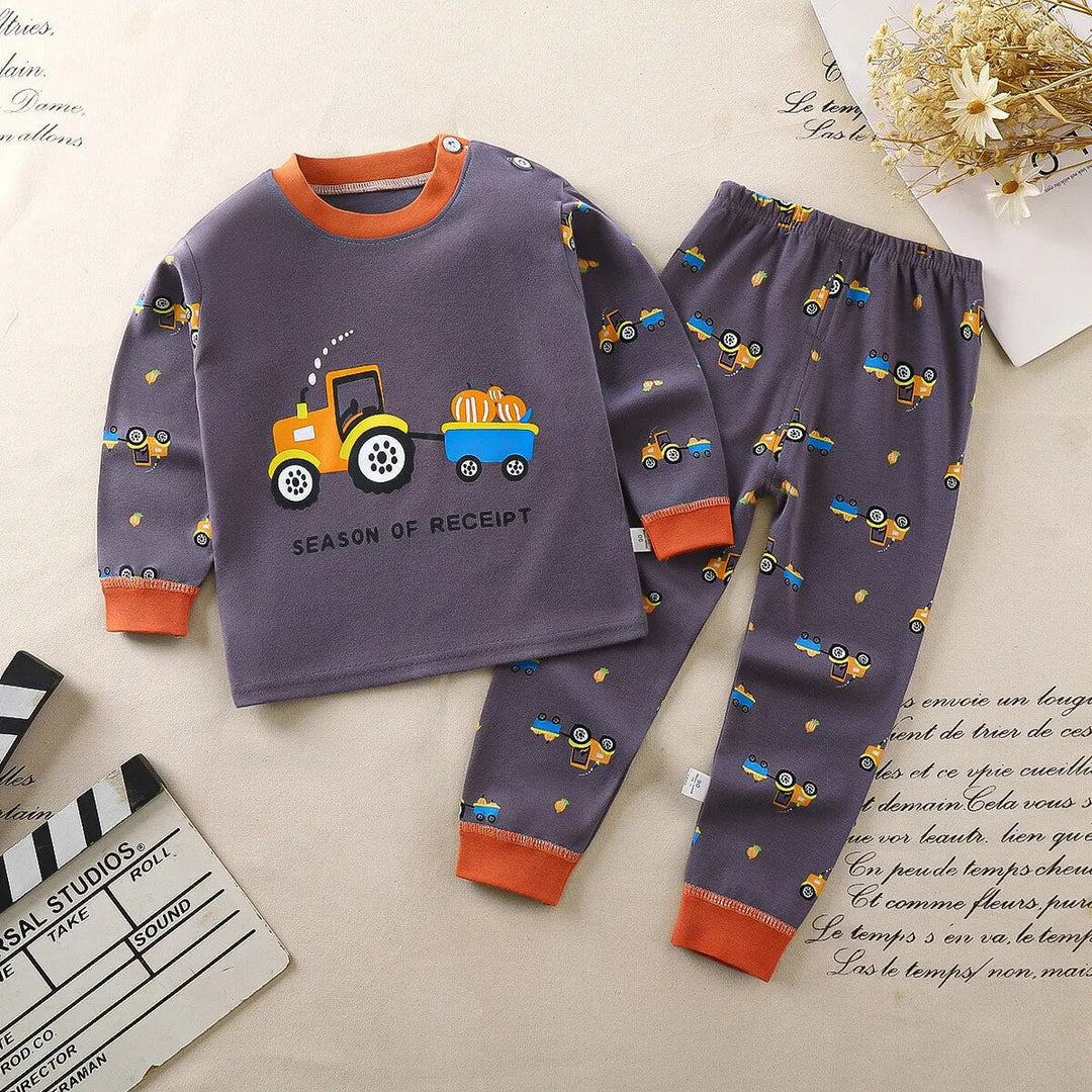 Heidi-Mode Nights Bequemes Cartoonize-Pyjama-Set für Kinder