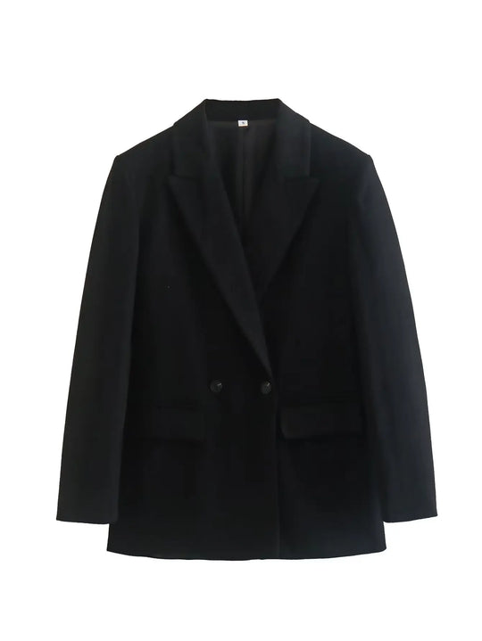 Heidi-Mode | Trendy Übergröße Langer Blazer für Damen
