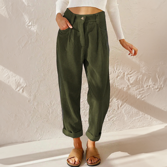 Lässige Cordhose für Damen