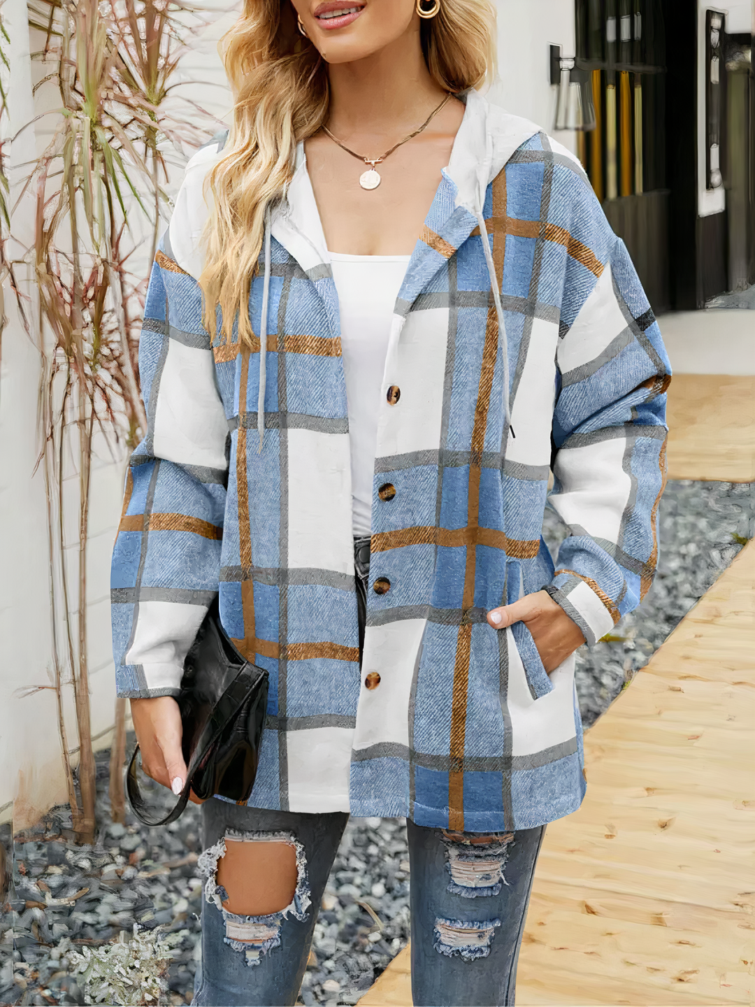 Heidi-Mode | Jacke Mit Kapuze Emerie