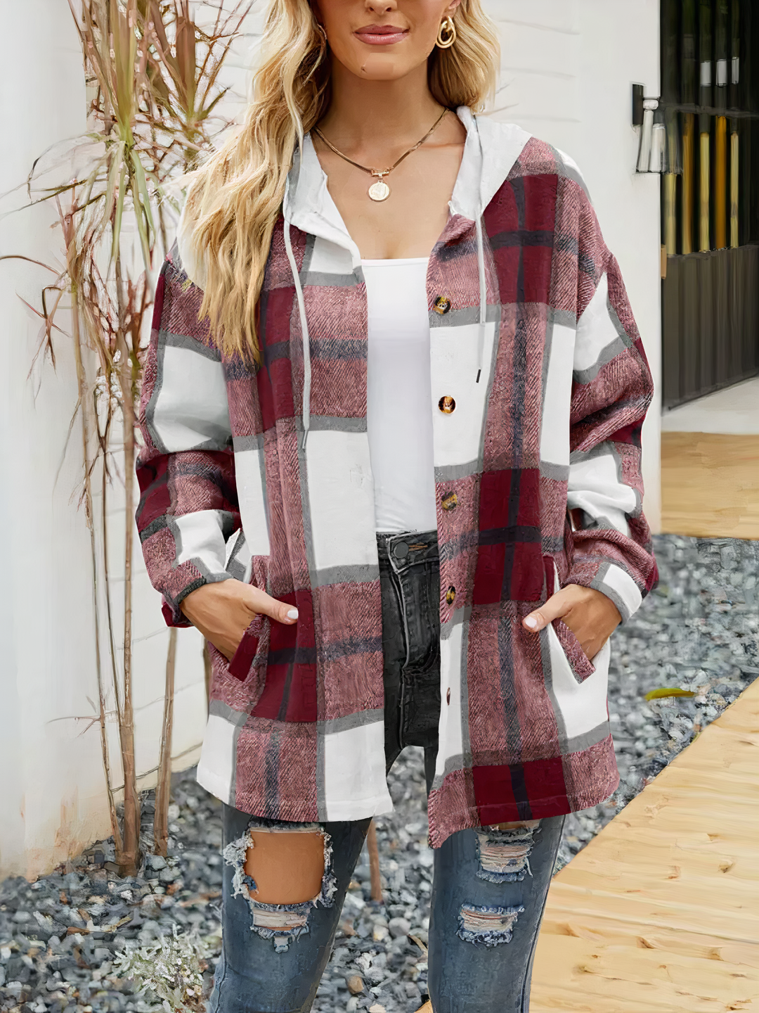 Heidi-Mode | Jacke Mit Kapuze Emerie