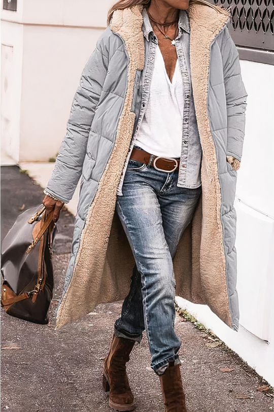 Heidi-Mode | Elegant und warmer doppelseitiger Parka