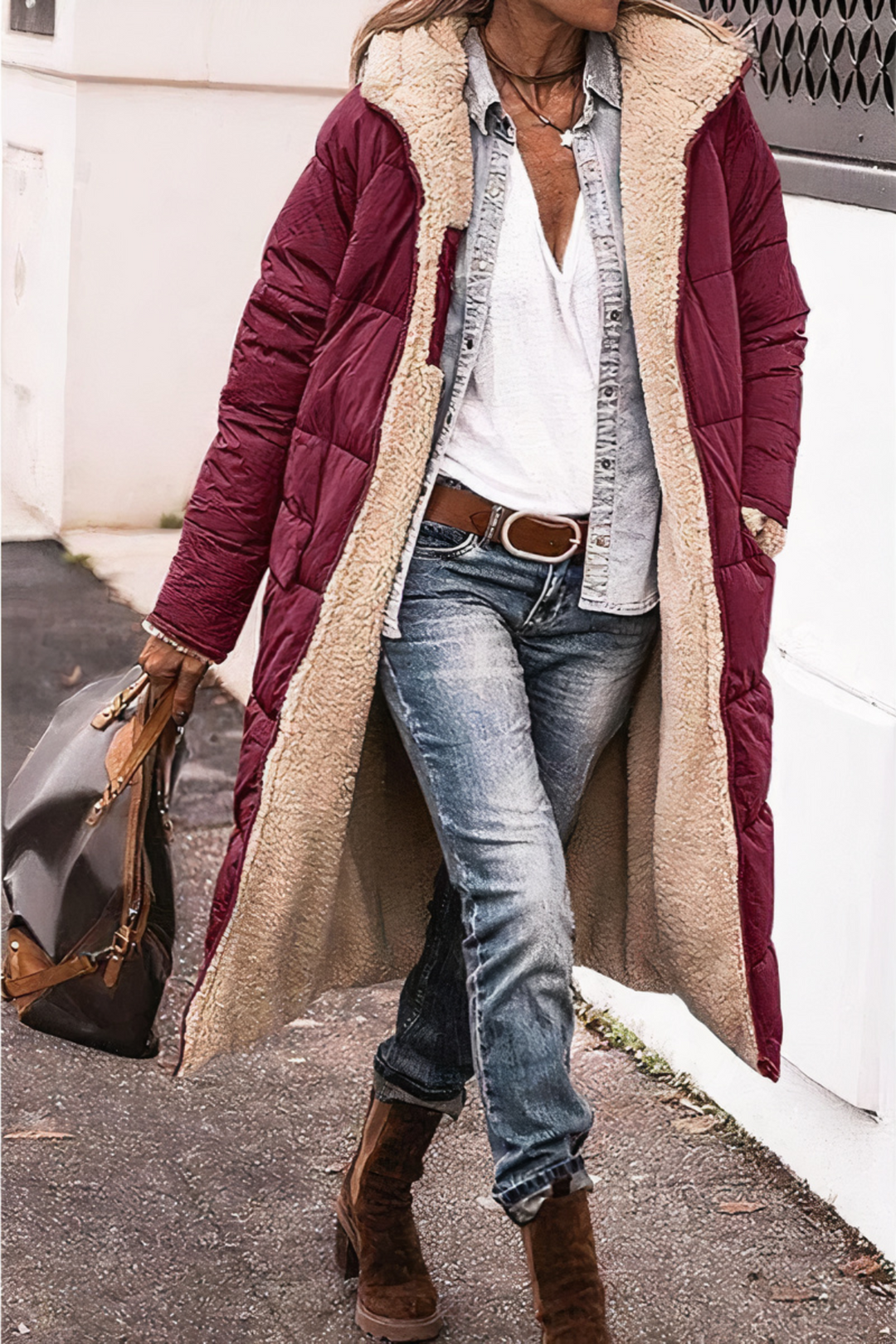 Heidi-Mode | Elegant und warmer doppelseitiger Parka