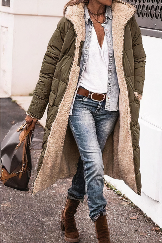 Heidi-Mode | Elegant und warmer doppelseitiger Parka