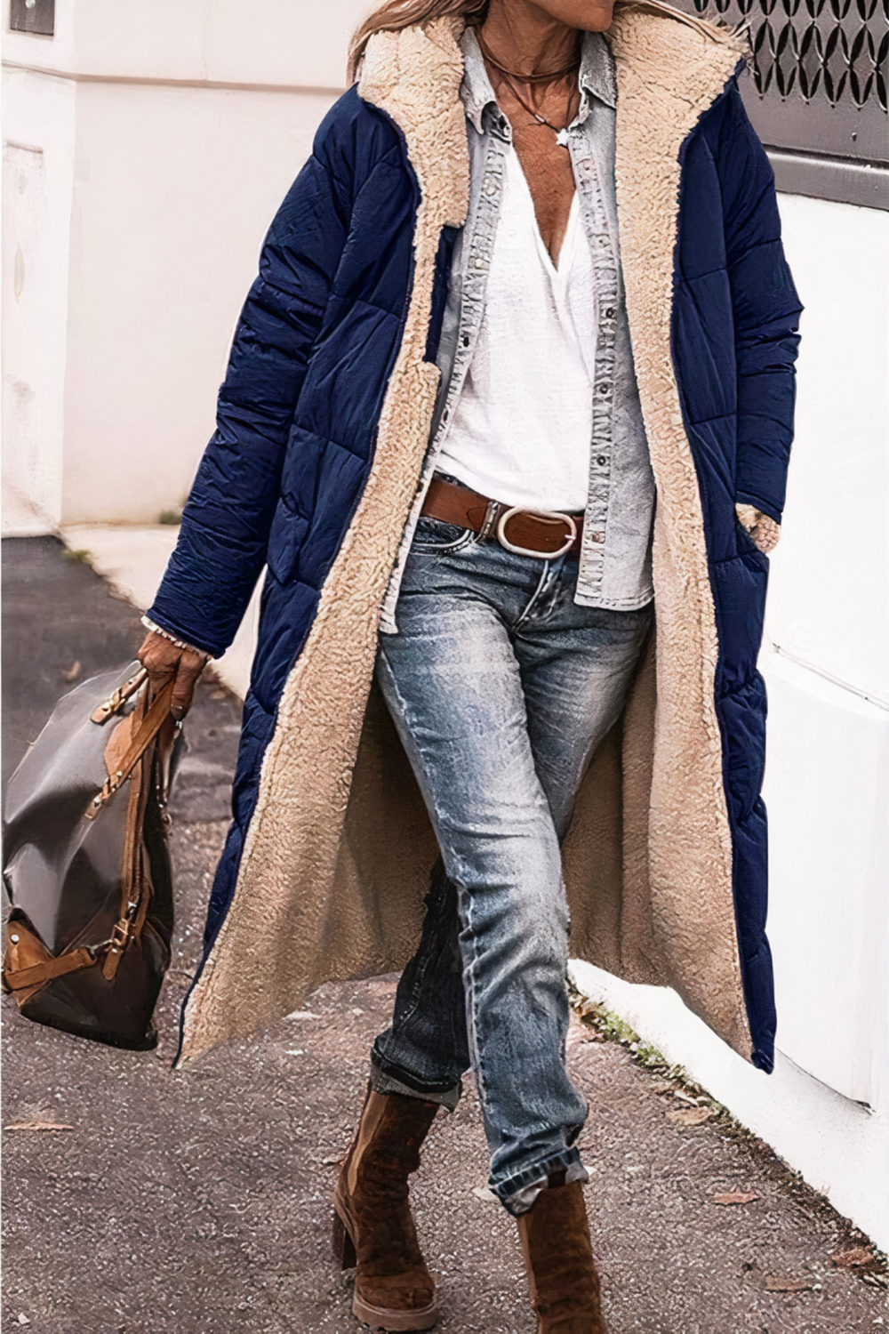 Heidi-Mode | Elegant und warmer doppelseitiger Parka